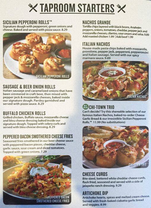 Aged Chicago, Joplin, Joplin - Urbanspoon/Zomato picture relating to Old Chicago Printable Menu titled Previous Chicago, Joplin, Joplin - Urbanspoon/Zomato